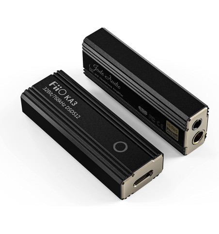 FiiO KA3 type-c USB DAC AMP çözme ses DSD512 kulaklık amplifikatörü 3.5mm 4.4mm çıkış Android iOS için mac Windows10
