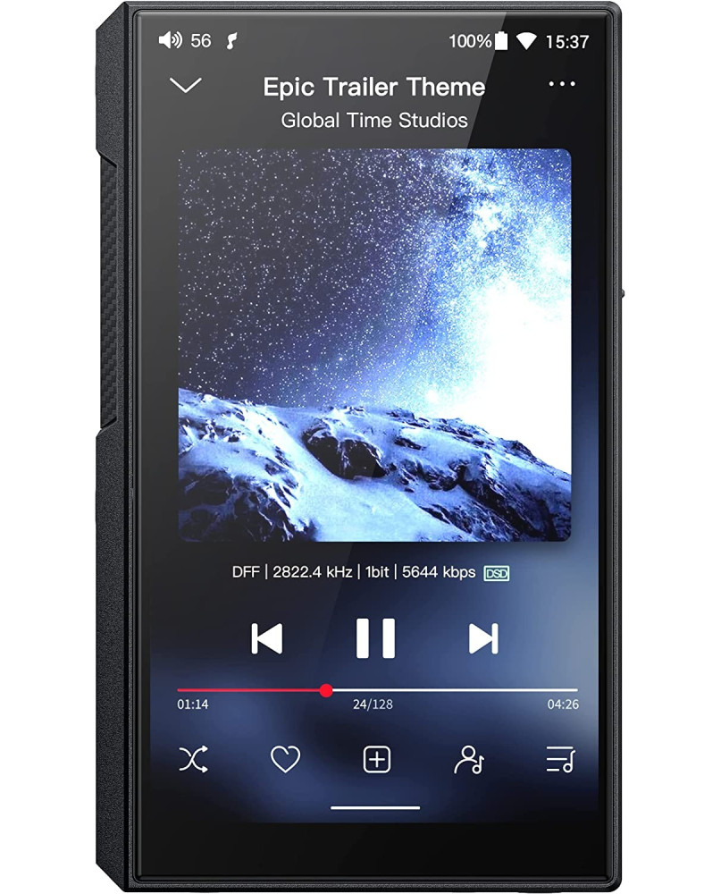 FiiO M11S müzik çalar Snapdragon 660 ile çift ES9038Q2M hi-res Android 10 5.0 inç MP3 WiFi/MQA/Bluetooth 5.0