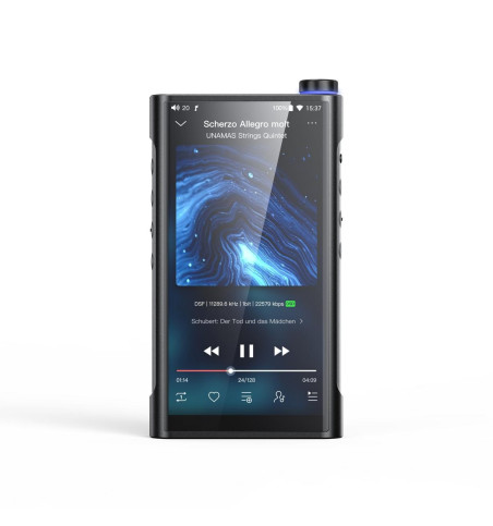 FiiO M15S Hi-Res ses Android10 müzik çalar Snapdragon 660 ile ES9038PRO 5.5 inç MP3 çalar LDAC/WiFi/MQA/Bluetooth 5.0
